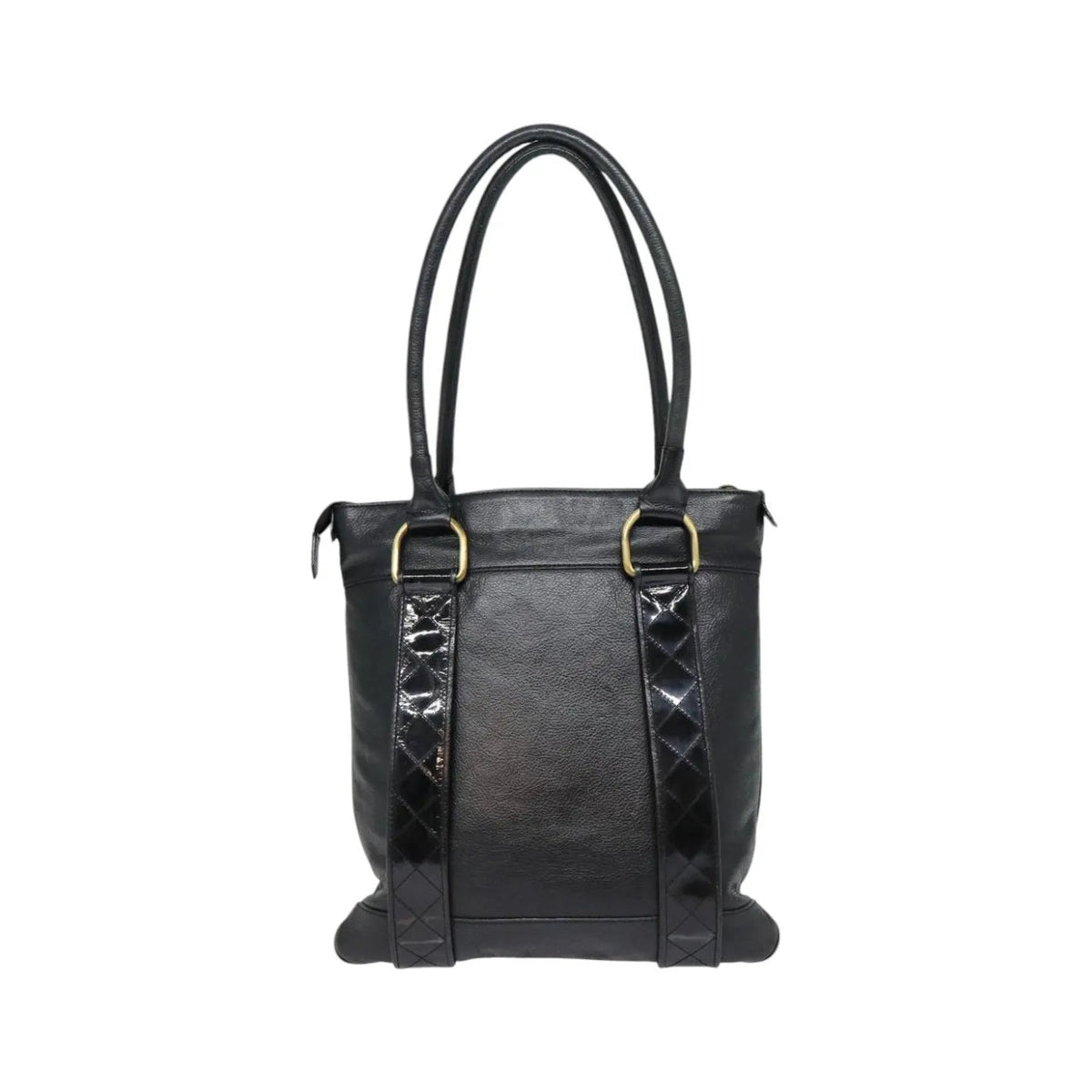 Burberry Vintage Leather, Black, Leather, Shoulder Bag
