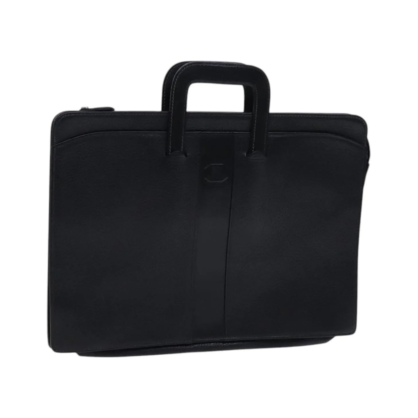 Burberry Vintage Leather, Black, Leather, Briefcase