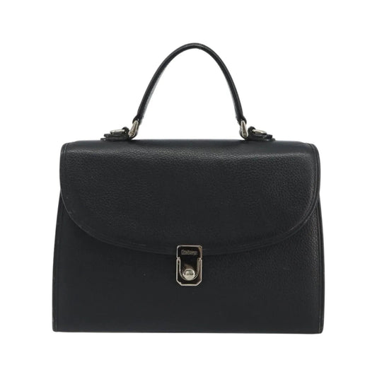 Burberry Vintage Leather, Black, Leather, Handbag
