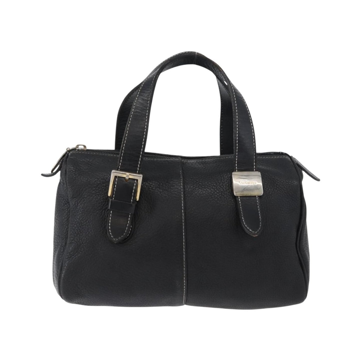 Burberry Vintage Leather, Black, Leather, Handbag