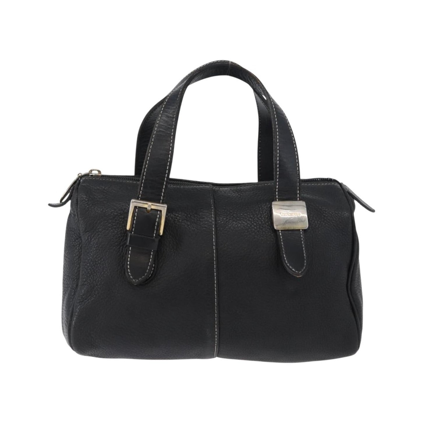 Burberry Vintage Leather, Black, Leather, Handbag