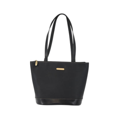 Burberry Vintage Leather, Black, Leather, Tote Bag