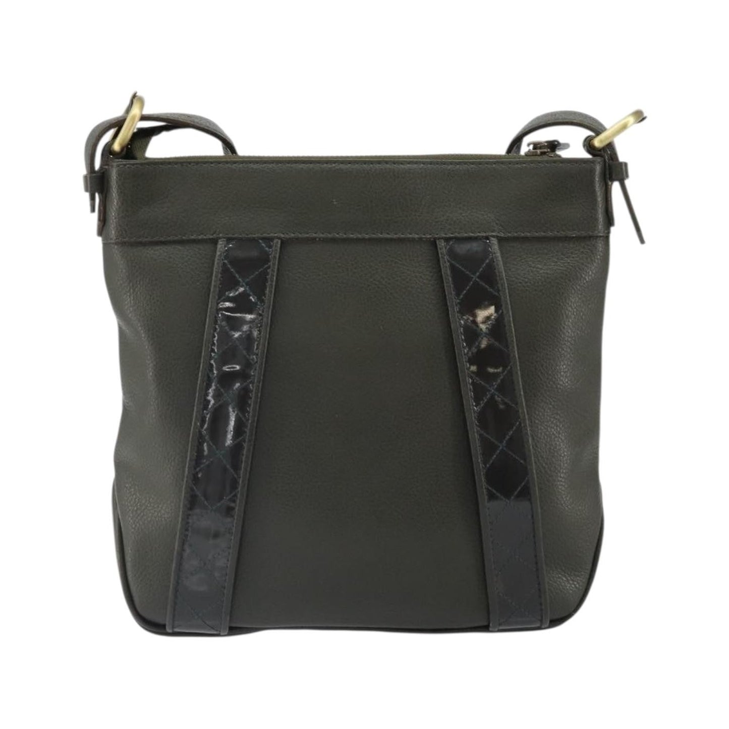 Burberry Vintage Leather, Khaki, Leather, Shoulder Bag