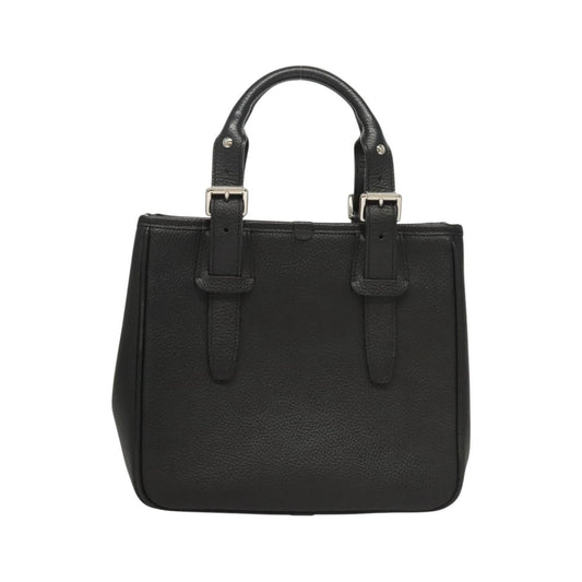 Burberry Vintage Leather, Black, Leather, Handbag
