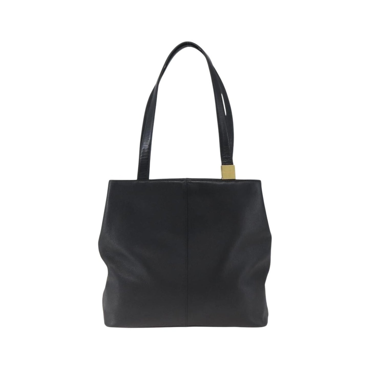 Burberry Vintage Leather, Black, Leather, Tote Bag