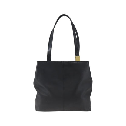Burberry Vintage Leather, Black, Leather, Tote Bag