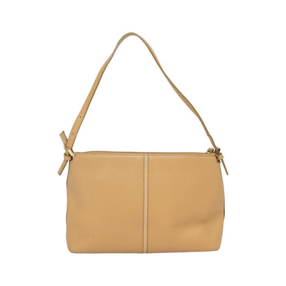 Burberry Vintage Leather, Beige, Leather, Shoulder Bag