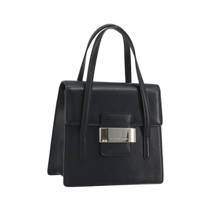 Burberry Vintage Leather, Black, Leather, Handbag
