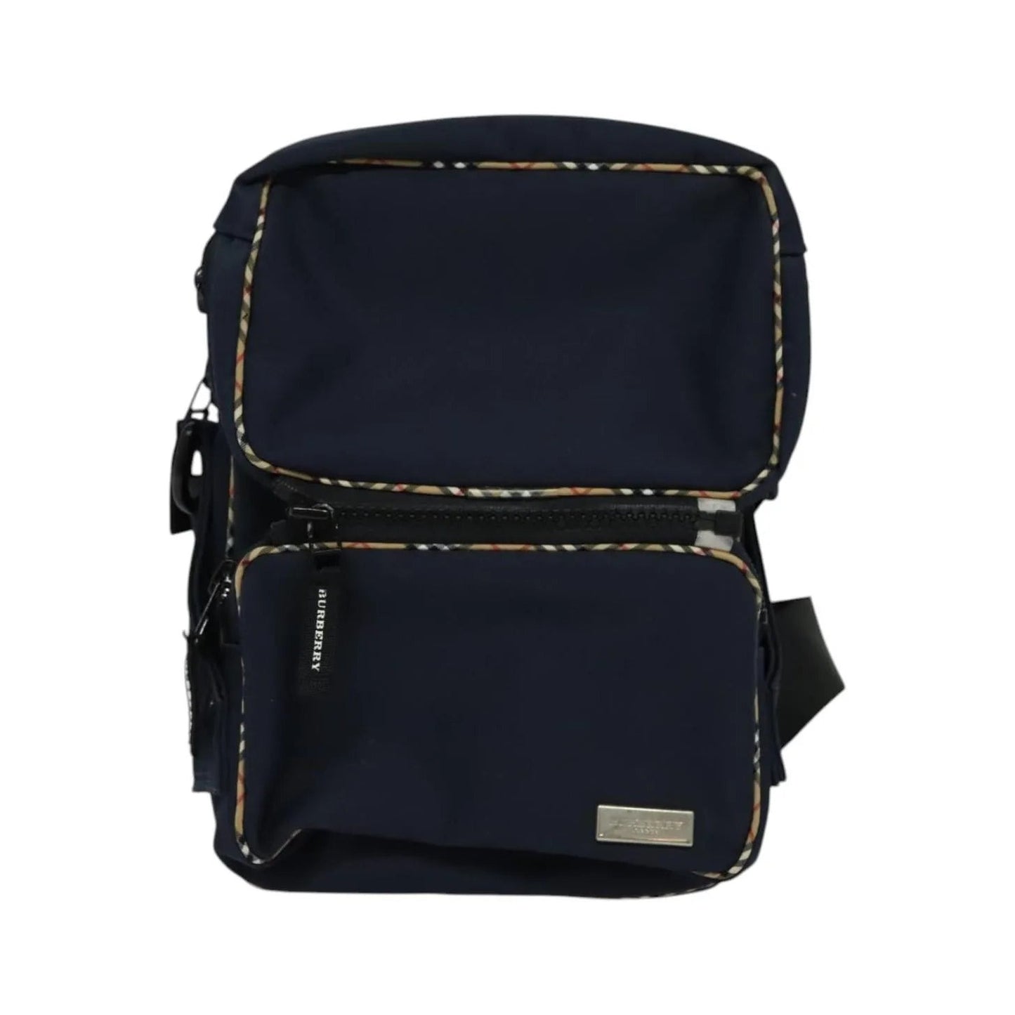 Burberry Vintage Nylon, Navy, Nylon, Shoulder Bag
