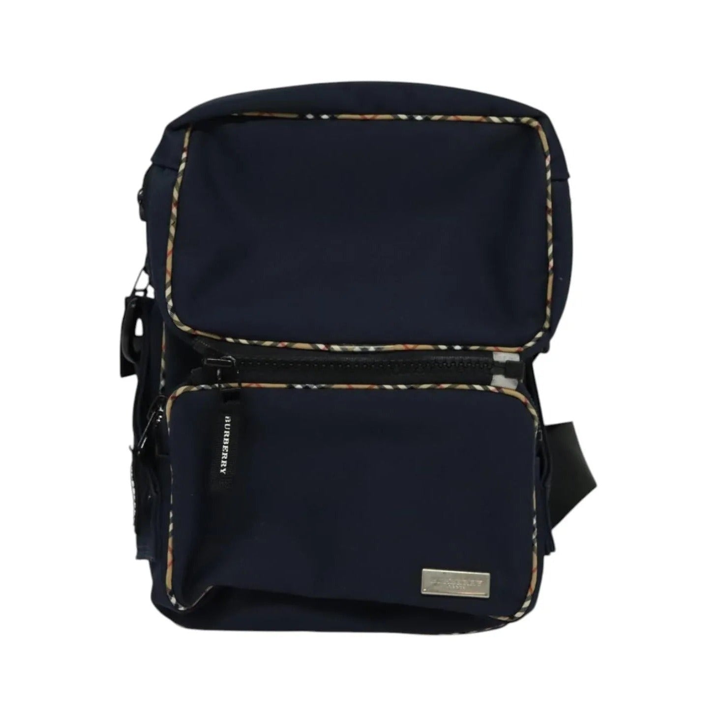 Burberry Vintage Nylon, Navy, Nylon, Shoulder Bag