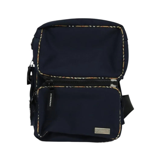 Burberry Vintage Nylon, Navy, Nylon, Shoulder Bag