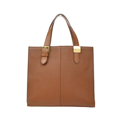 Burberry Vintage Zip Leather, Brown, Leather, Tote Bag