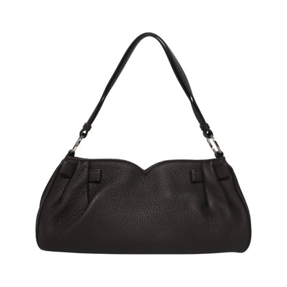 Bvlgari Handbag Leather, Brown, Leather, Handbag