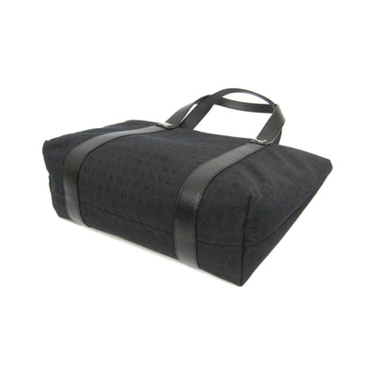 Bvlgari Logomania Canvas, Black, Canvas, Tote Bag