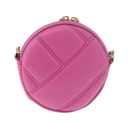 Bvlgari Shoulder Leather, Pink, Leather, Shoulder Bag