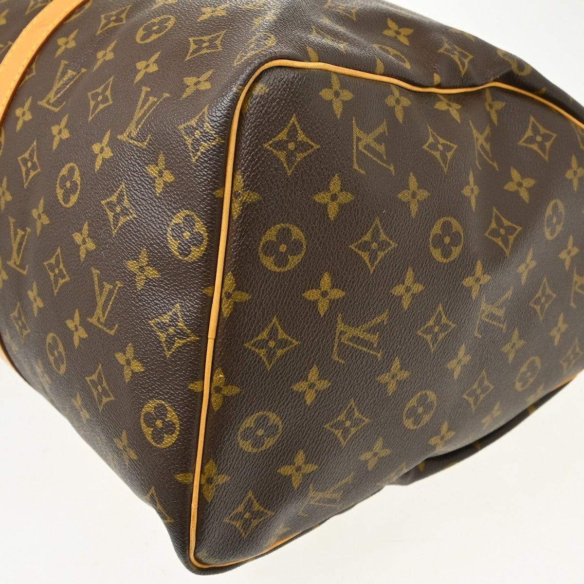 Louis Vuitton Keepall Monogram Canvas, Brown, Canvas, Travel Bag