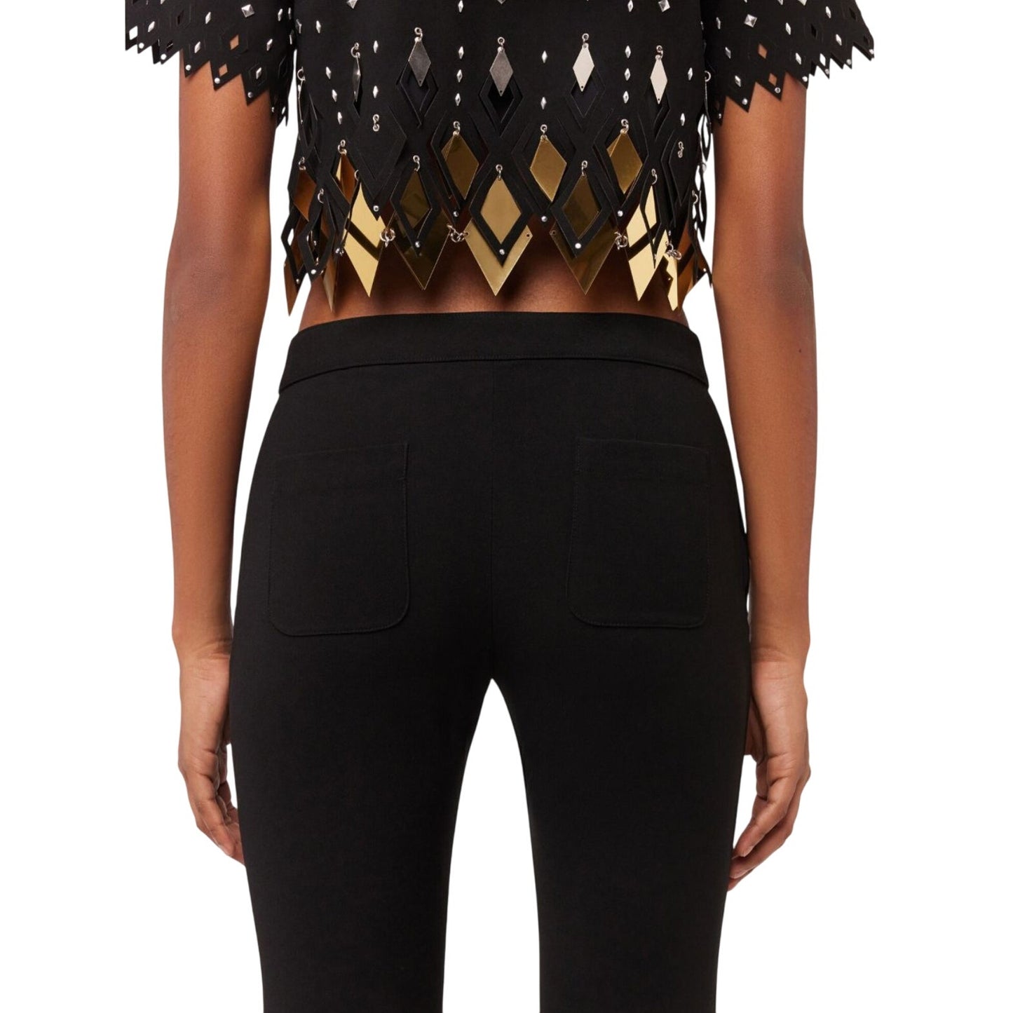 NWT PACO RABANNE Embellished Crop Top