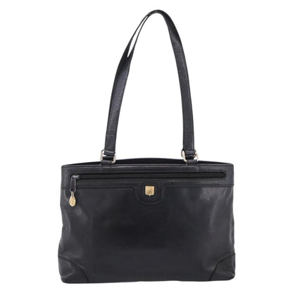 Celine Tote Leather, Black, Leather, Tote Bag