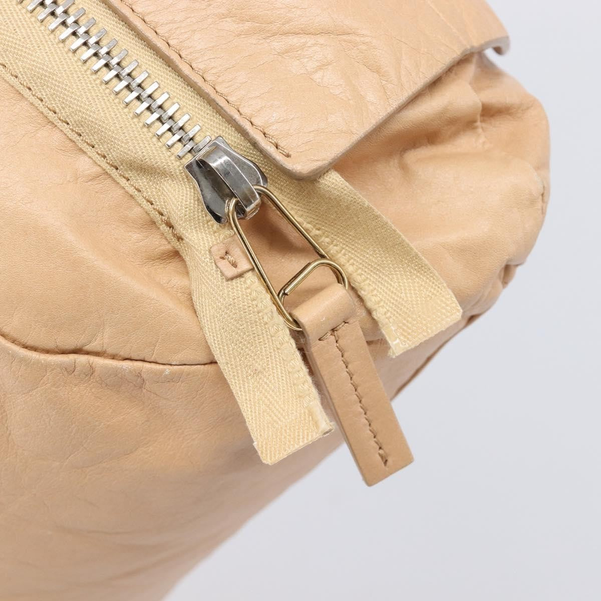 Celine Tote Leather, Beige, Leather, Tote Bag