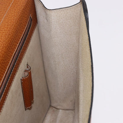 Loewe Anagram Business Leather, Brown, Leather, Briefcase
