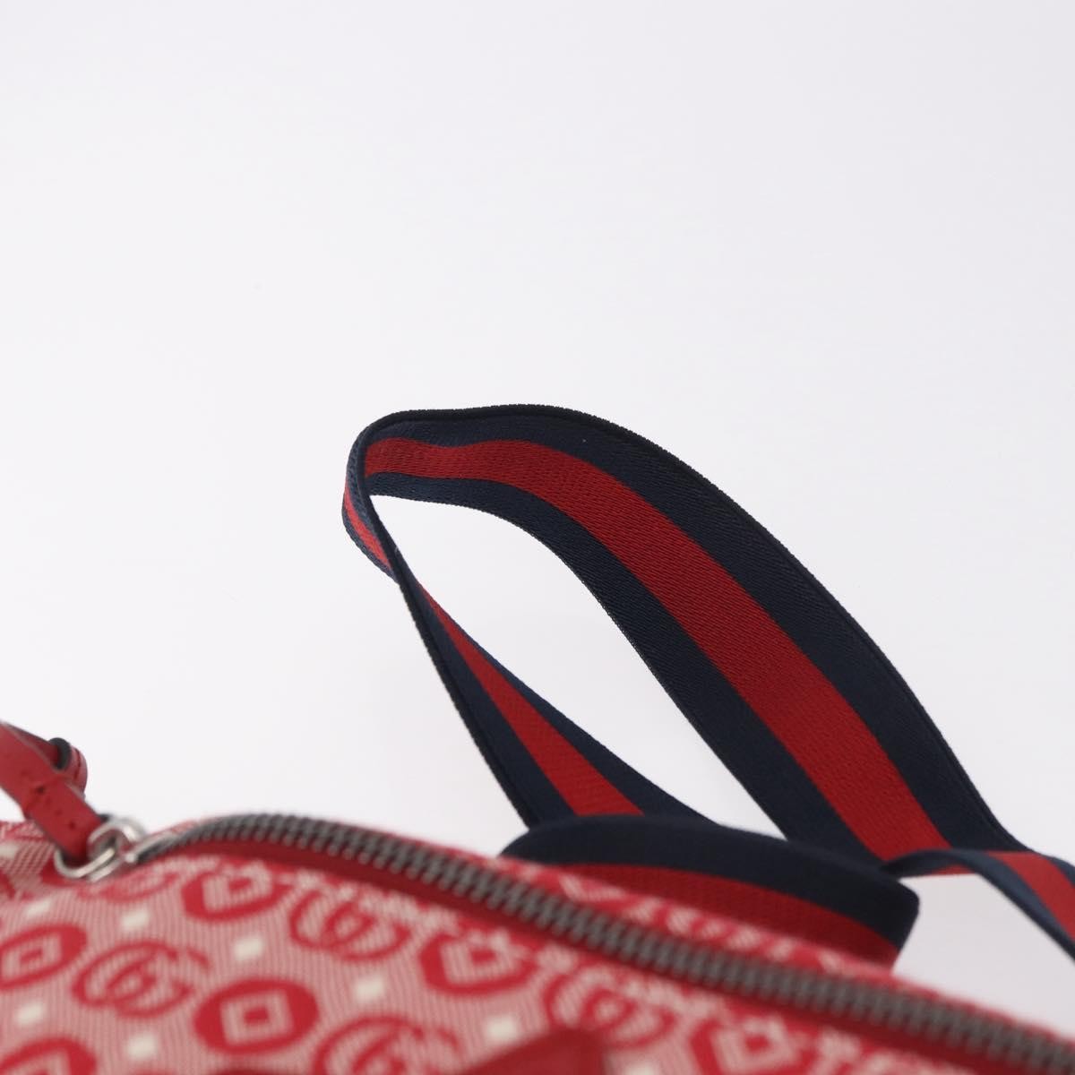 Gucci Children's Belt Printed GG Coated Canvas, Red, Canvas, Handbag