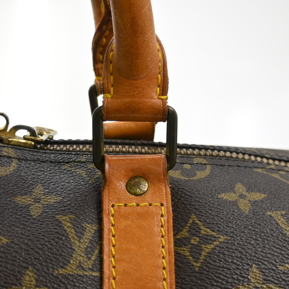 Louis Vuitton Keepall Monogram Canvas, Brown, Canvas, Travel Bag