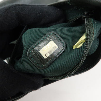 Chanel Flat CC Lambskin, Black, Leather, Backpack
