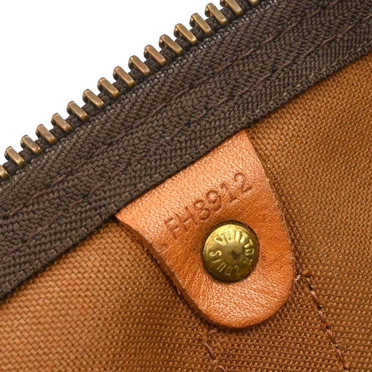 Louis Vuitton Keepall Monogram Canvas, Brown, Canvas, Travel Bag