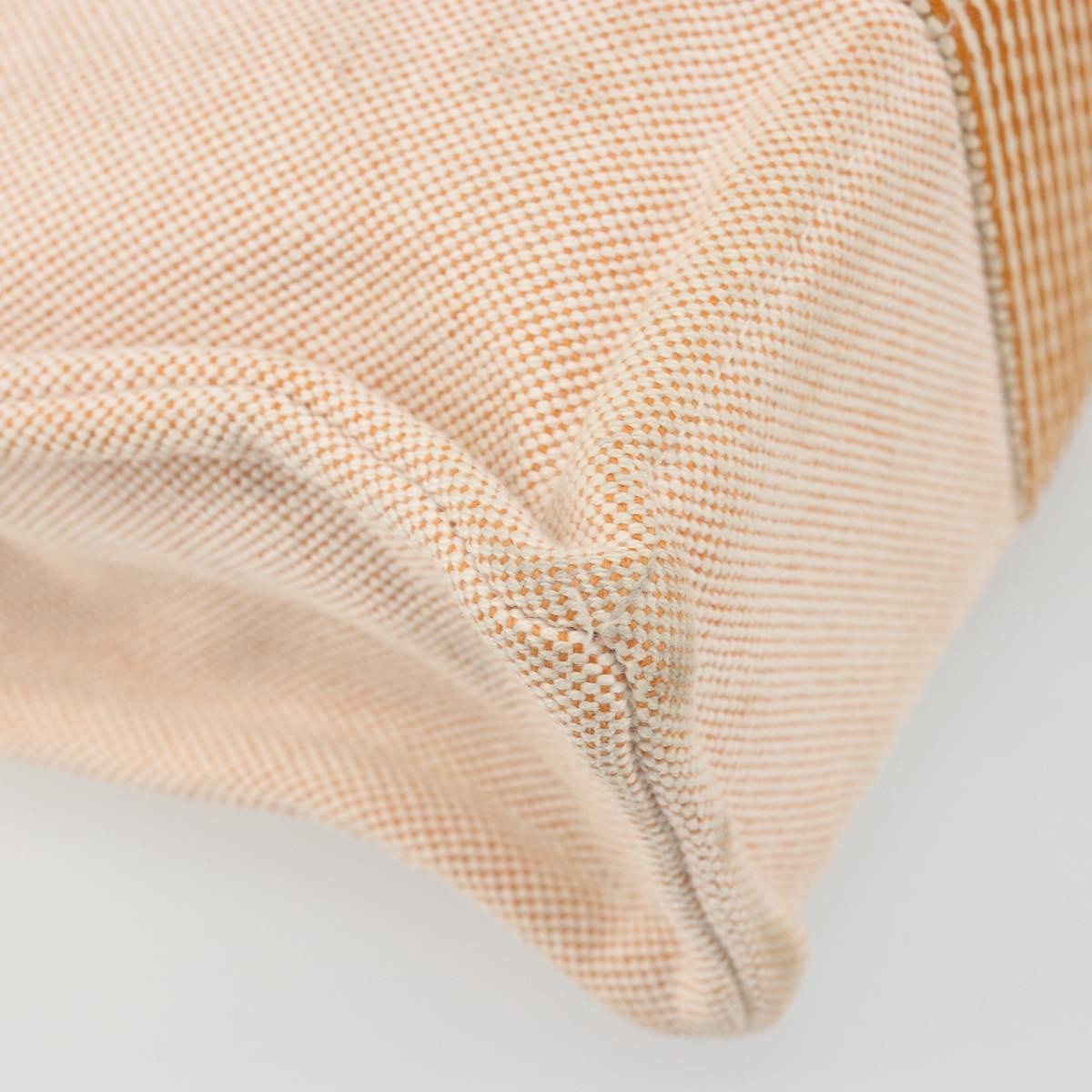 Hermes Fourre Tout Toile, Orange, Canvas, Tote Bag