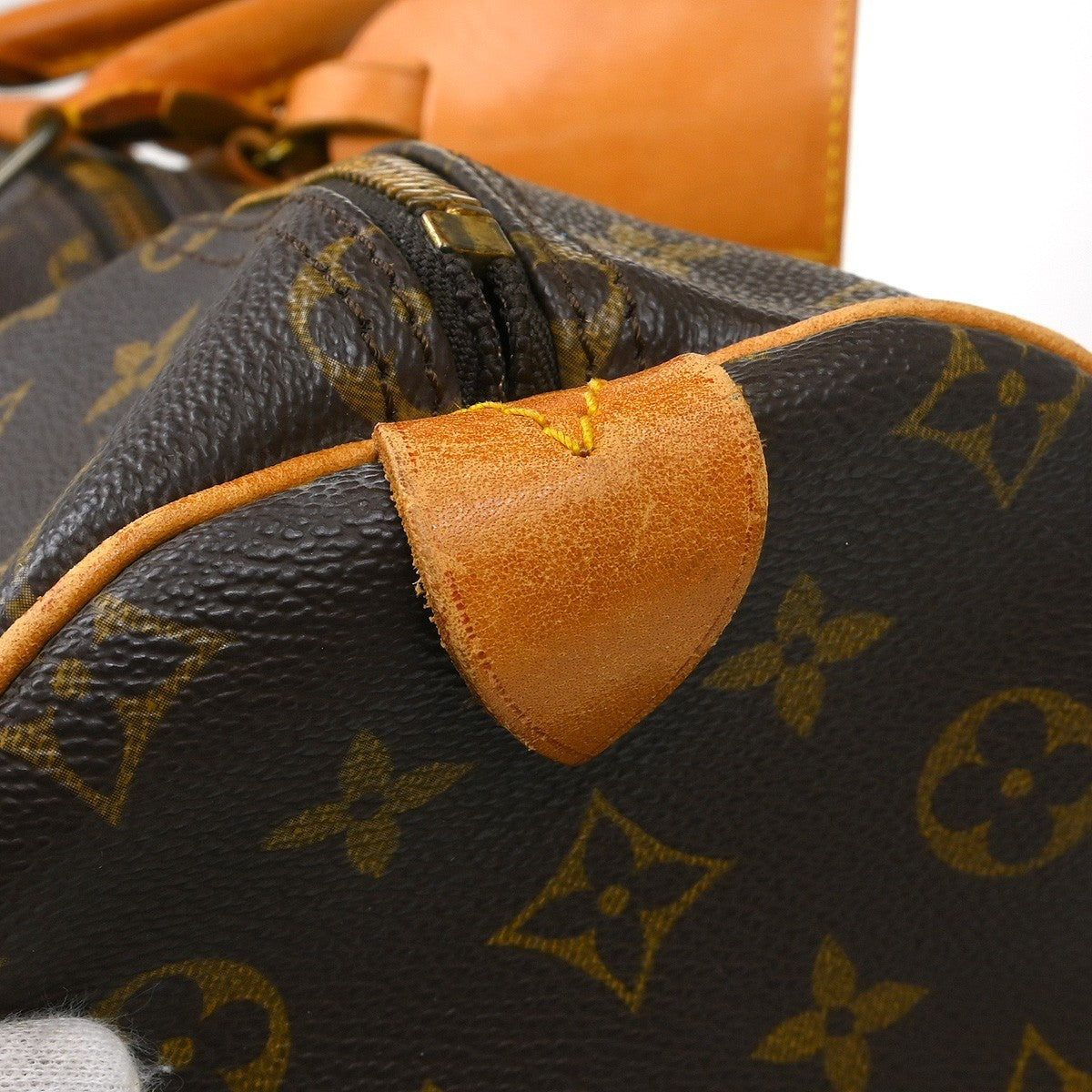 Louis Vuitton Keepall Monogram Canvas, Brown, Canvas, Travel Bag