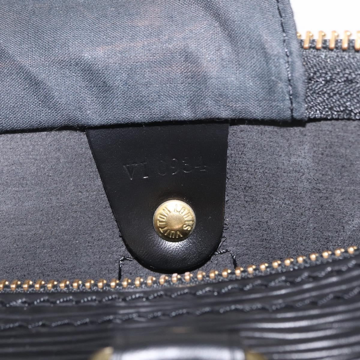 Louis Vuitton Speedy Epi Leather, Black, Leather, Handbag