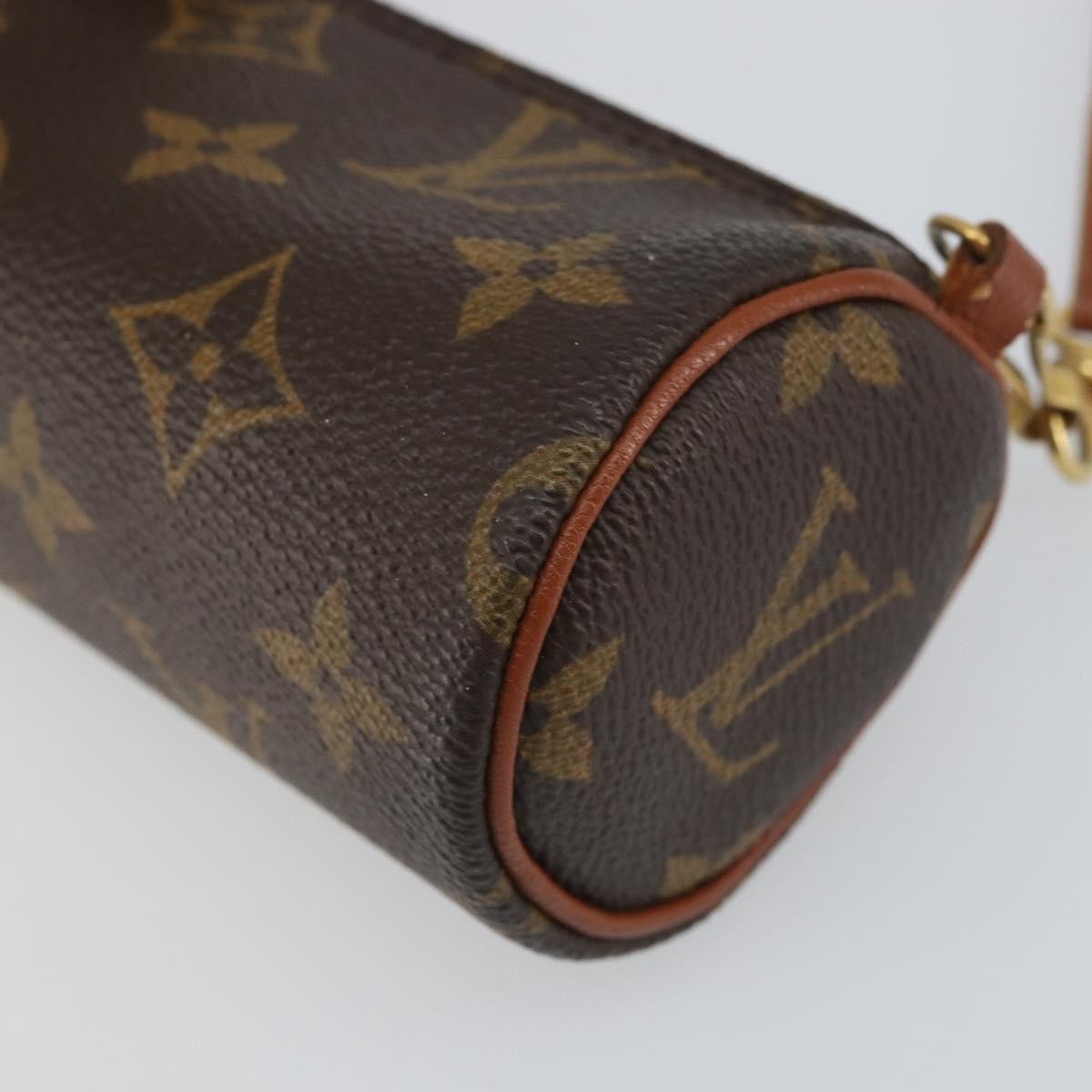 Louis Vuitton Papillon Pochette Monogram Canvas, Brown, Canvas, Clutch