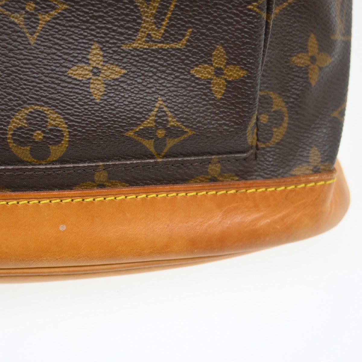 Louis Vuitton Vintage Montsouris Monogram Canvas, Brown, Canvas, Backpack