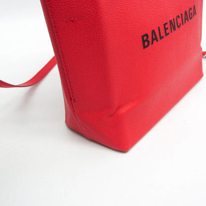 Balenciaga Shopping Leather, Red, Leather, Tote Bag
