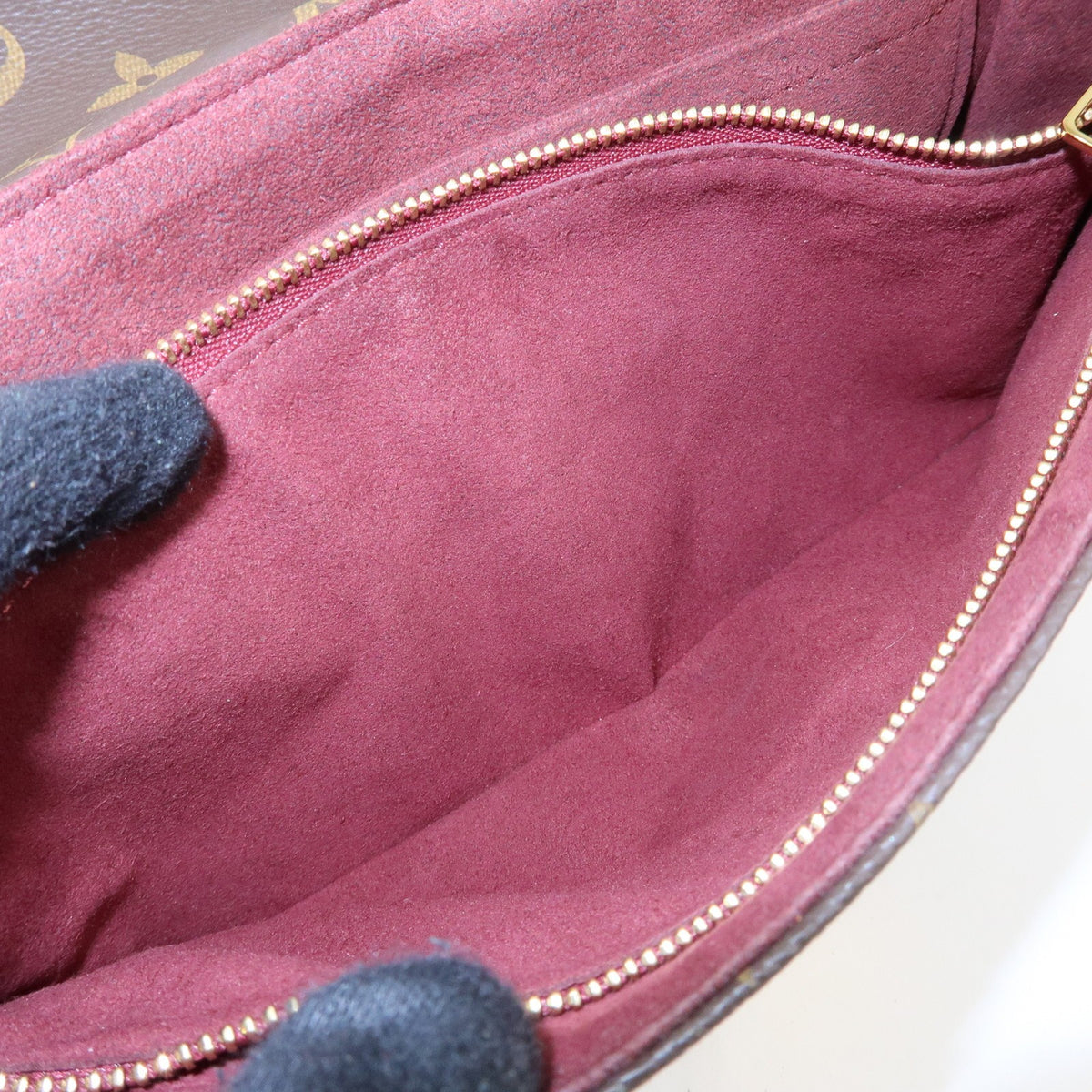 Louis Vuitton Saint Placide Monogram Canvas and Leather, Brown, Canvas, Handbag