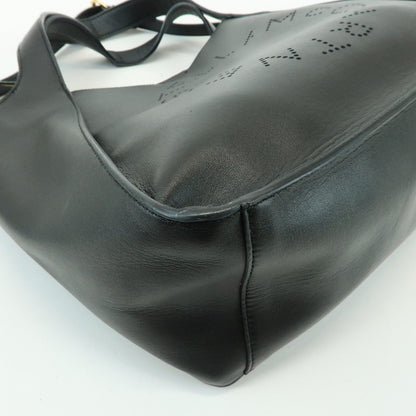 Stella McCartney Alter Faux Leather, Black, Synthetic, Tote Bag