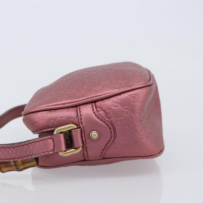 Gucci Sunshine Disco Microguccissima Leather, Pink, Leather, Crossbody Bag