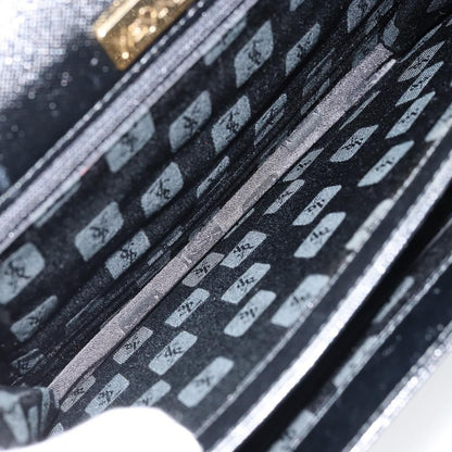 Saint Laurent Vintage Leather, Black, Leather, Handbag