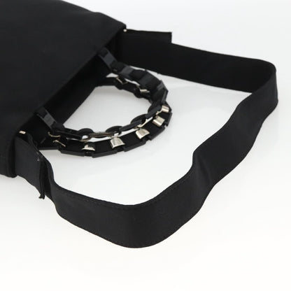 Salvatore Ferragamo Vintage Nylon, Black, Nylon, Shoulder Bag