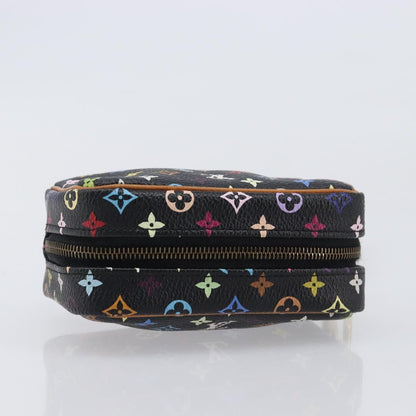 Louis Vuitton Wapity Trousse Monogram Multicolor, Black, Canvas, Clutch