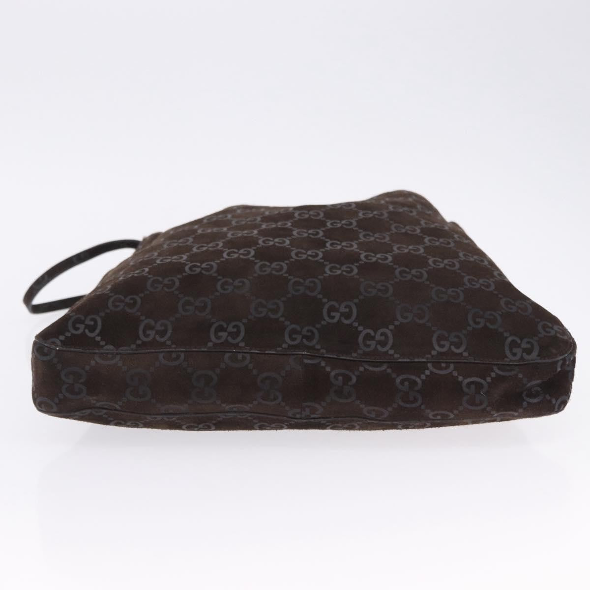 Gucci Vintage Hobo GG Suede, Multicolour, Suede, Shoulder Bag