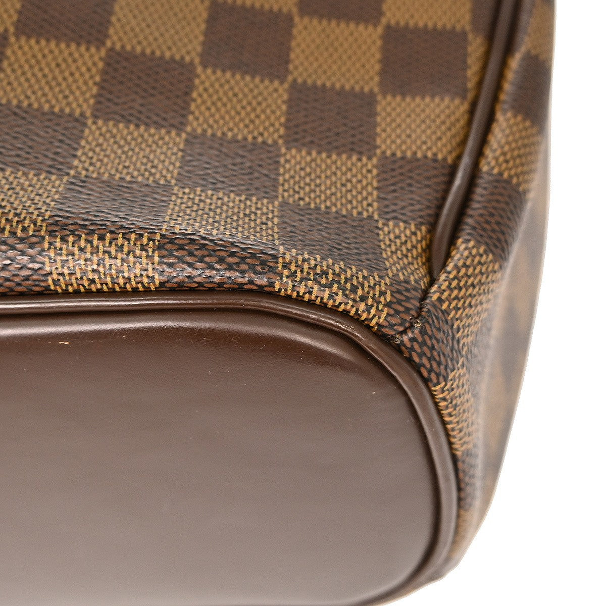 Louis Vuitton Sarria Damier Ebene, Brown, Canvas, Handbag
