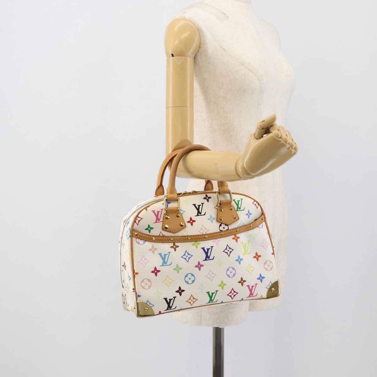 Louis Vuitton Trouville Monogram Multicolor, Multicolour, Canvas, Handbag