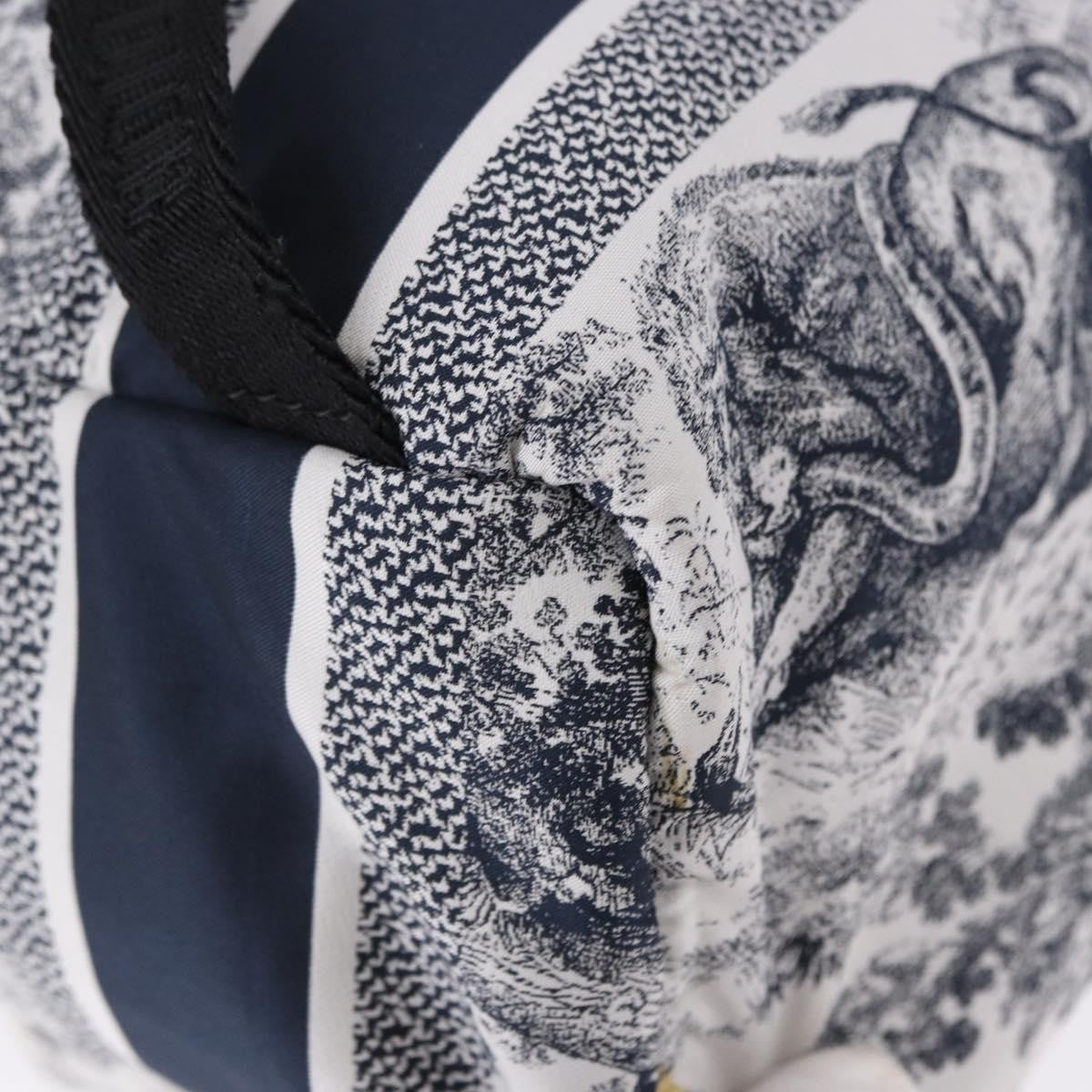 Christian Dior Toile De Jouy Travel Technical Fabric, Navy, Nylon, Backpack