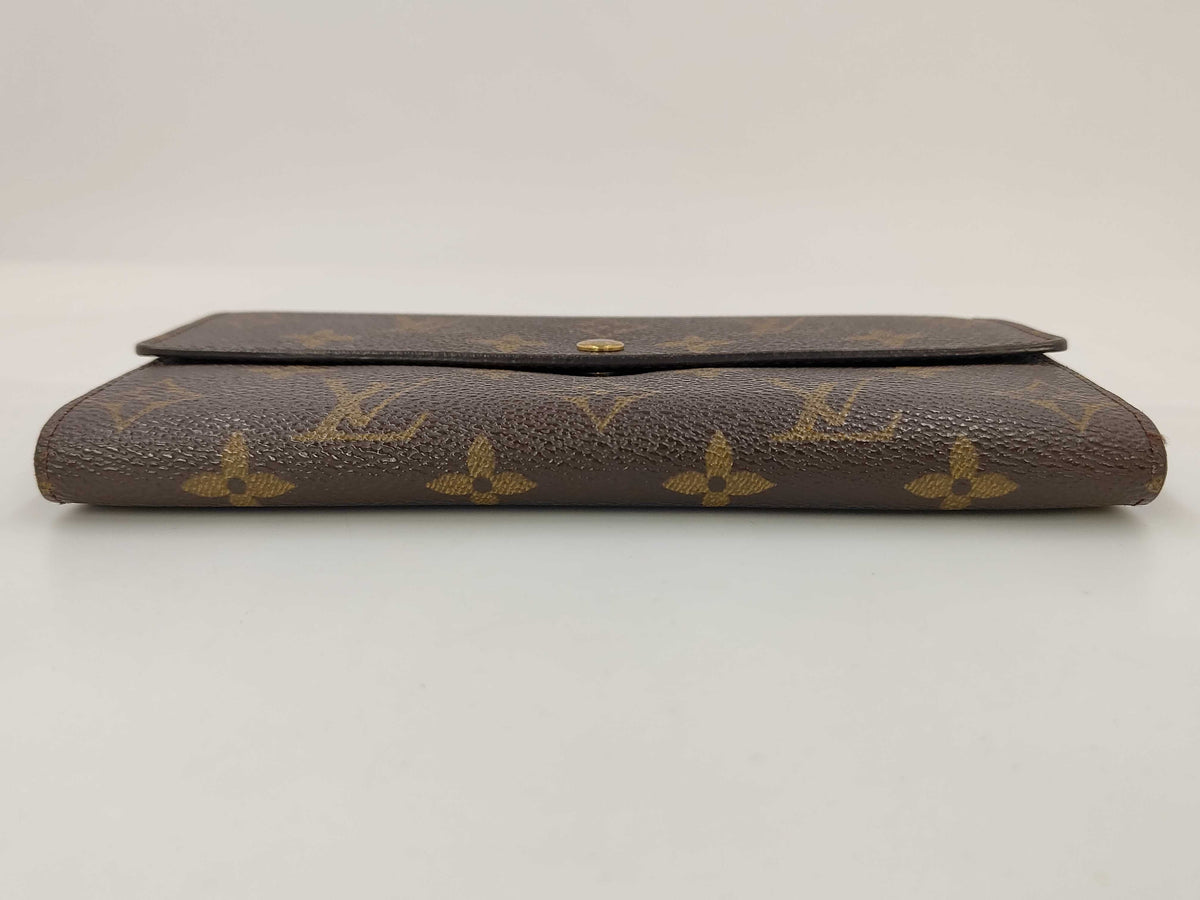 Louis Vuitton Sarah Wallet NM Monogram Canvas, Brown, Canvas, Wallet
