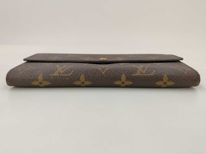 Louis Vuitton Sarah Wallet NM Monogram Canvas, Brown, Canvas, Wallet