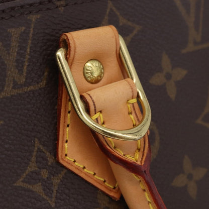 Louis Vuitton Alma Monogram Canvas, Brown, Canvas, Handbag