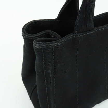 Prada Canapa Canvas, Black, Canvas, Tote Bag