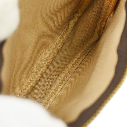 Louis Vuitton Mini Pochette Limited, Brown, Canvas, Clutch