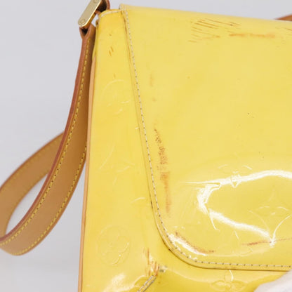 Louis Vuitton Thompson Street Monogram Vernis, Yellow, Patent Leather, Shoulder Bag